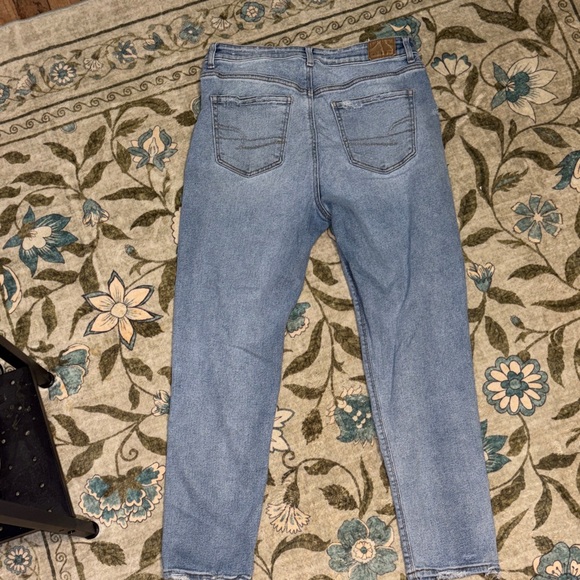 American Eagle Outfitters Blue Straight Leg Jeans - Picture 3 of 4